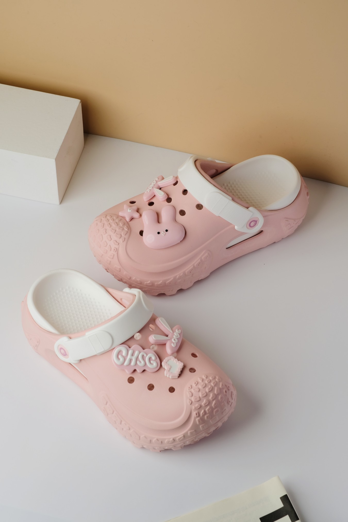 High Sole clogs with belt for Women